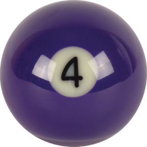 RBPM_04 Aramith Premium Replacement Ball – #4 | Golden Break Billiards